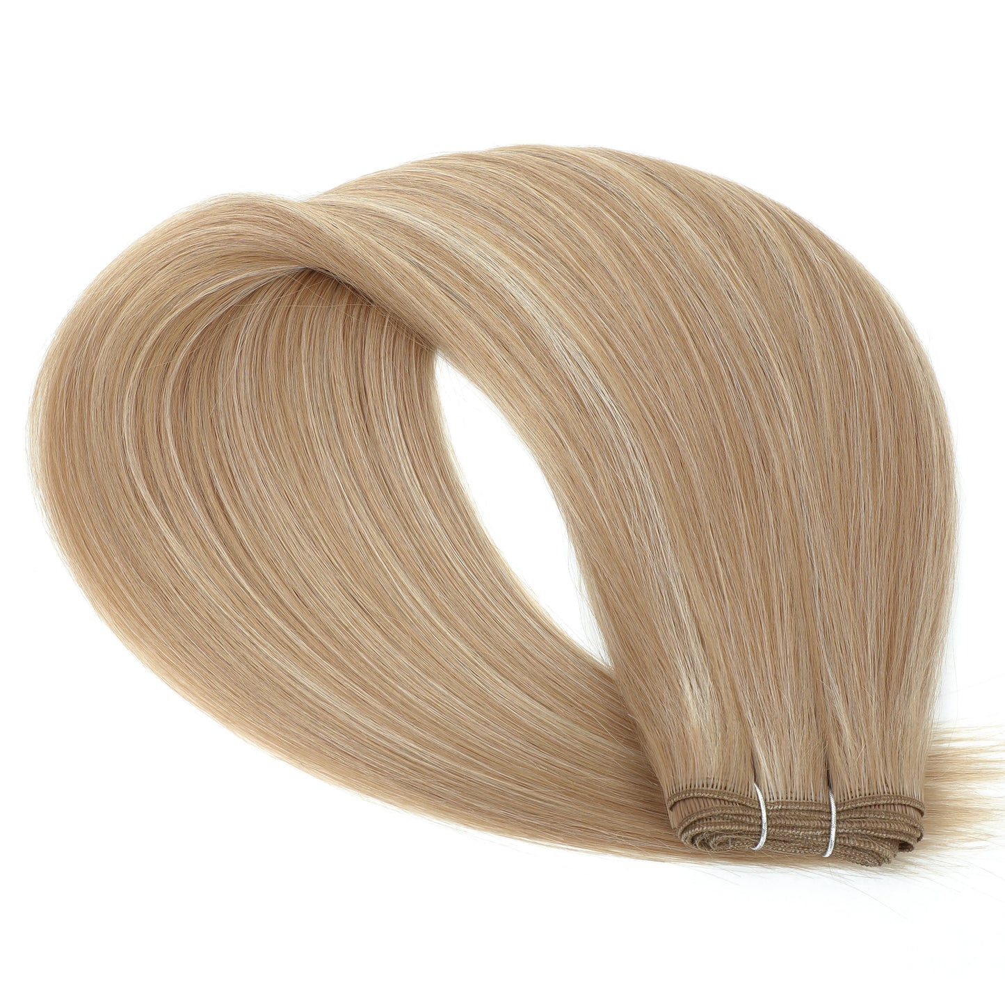 Extensiones de cabello sintético súper largo natural de salón, cabello lacio Yaki.