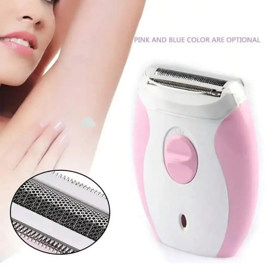 Barbeador elétrico recarregável para mulheres, máquina depiladora facial sem fio, aparador de biquíni, pernas, barbeador elétrico