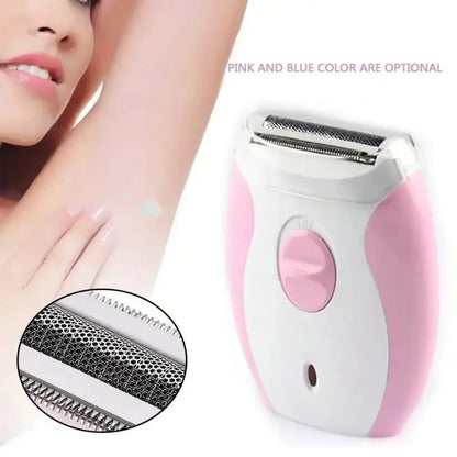 Barbeador elétrico recarregável para mulheres, máquina depiladora facial sem fio, aparador de biquíni, pernas, barbeador elétrico