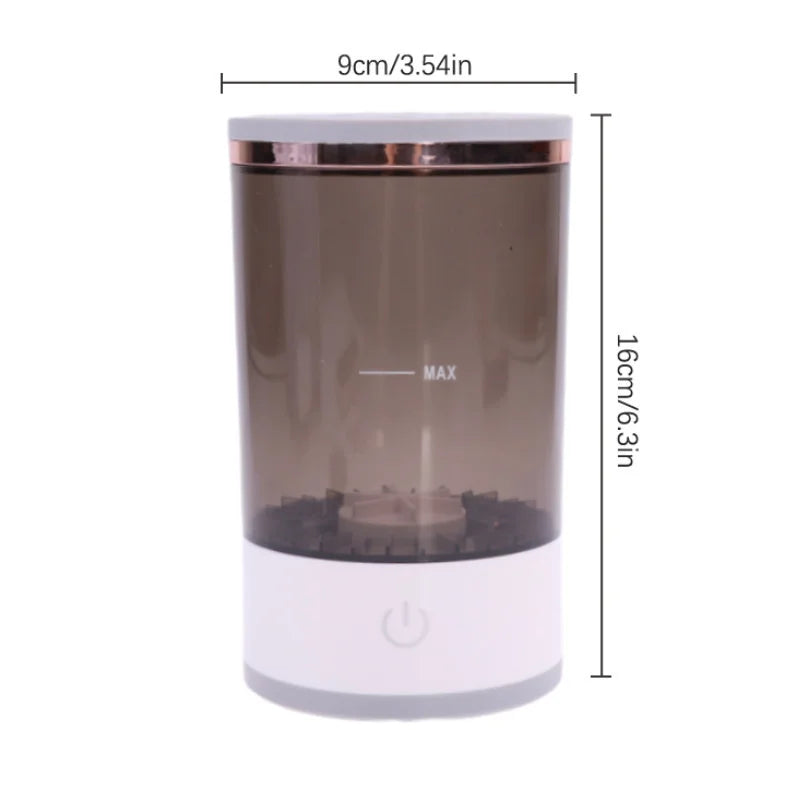 Máquina de limpieza de brochas de maquillaje, secador eléctrico con enchufe USB