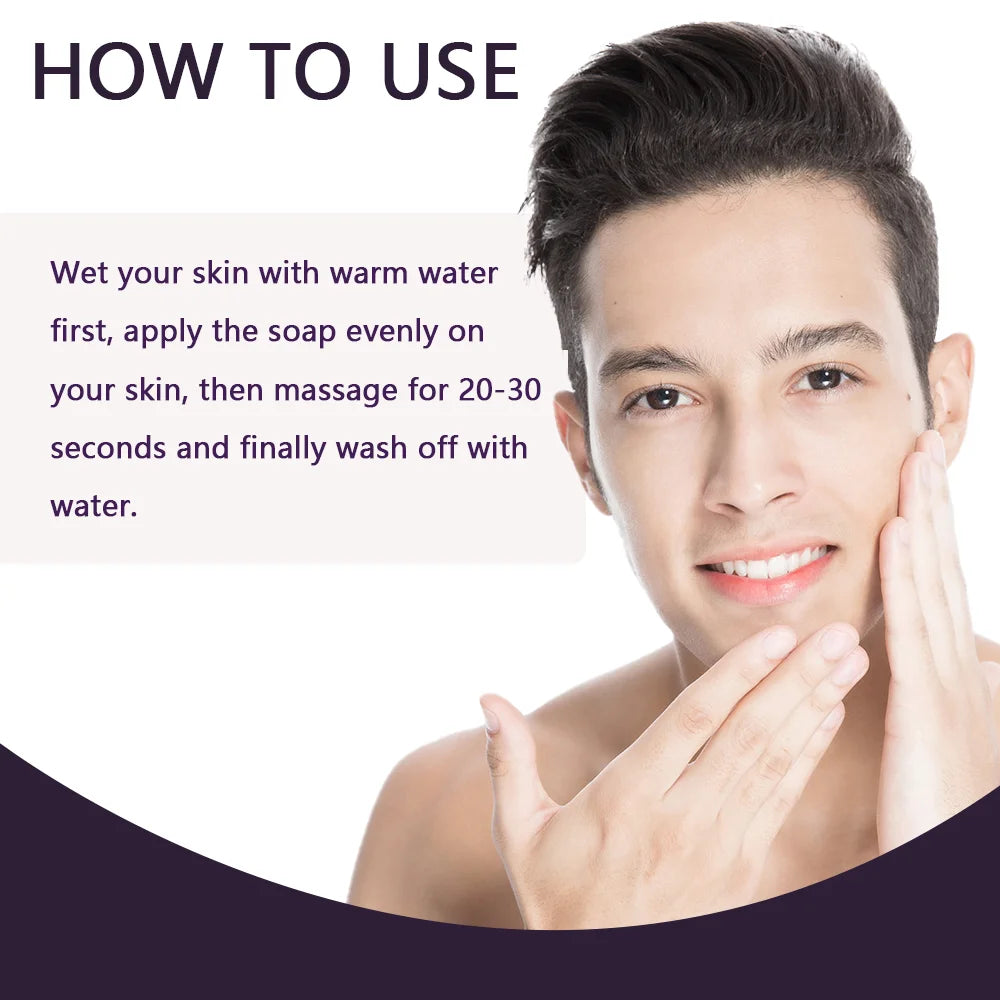 Sabonete de cúrcuma com ácido kójico, sabonete para massagem, sabonete artesanal para rosto e banho, para limpeza profunda, esfoliação e hidratação corporal.
