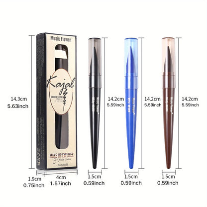 Delineador de ojos líquido de larga duración, resistente al agua y a las manchas, para mujer, cosmético profesional de alta calidad.
