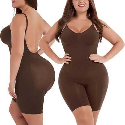 Corpete modelador de corpo inteiro feminino, roupa íntima confortável e sem costura para controle da barriga, para barriga lisa, todos os tamanhos e tamanhos grandes