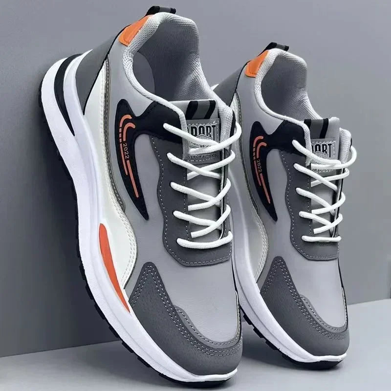 Men's mesh breathable sneakers, ideal for playing tennis shoes or running outdoors.