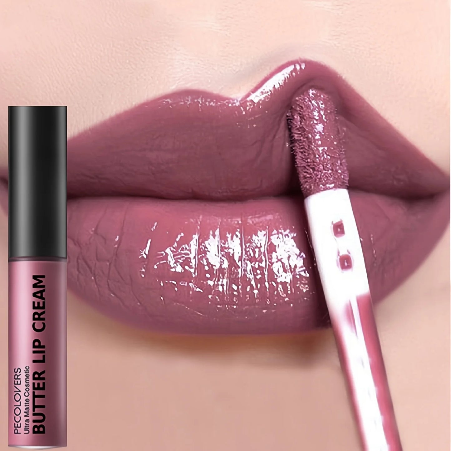 1 peça gloss labial hidratante com óleo essencial, brilho labial líquido, brilho labial não pegajoso, longa duração, maquiagem labial nude