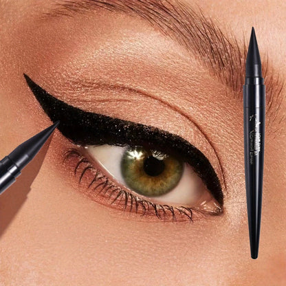 Delineador de ojos líquido de larga duración, resistente al agua y a las manchas, para mujer, cosmético profesional de alta calidad.
