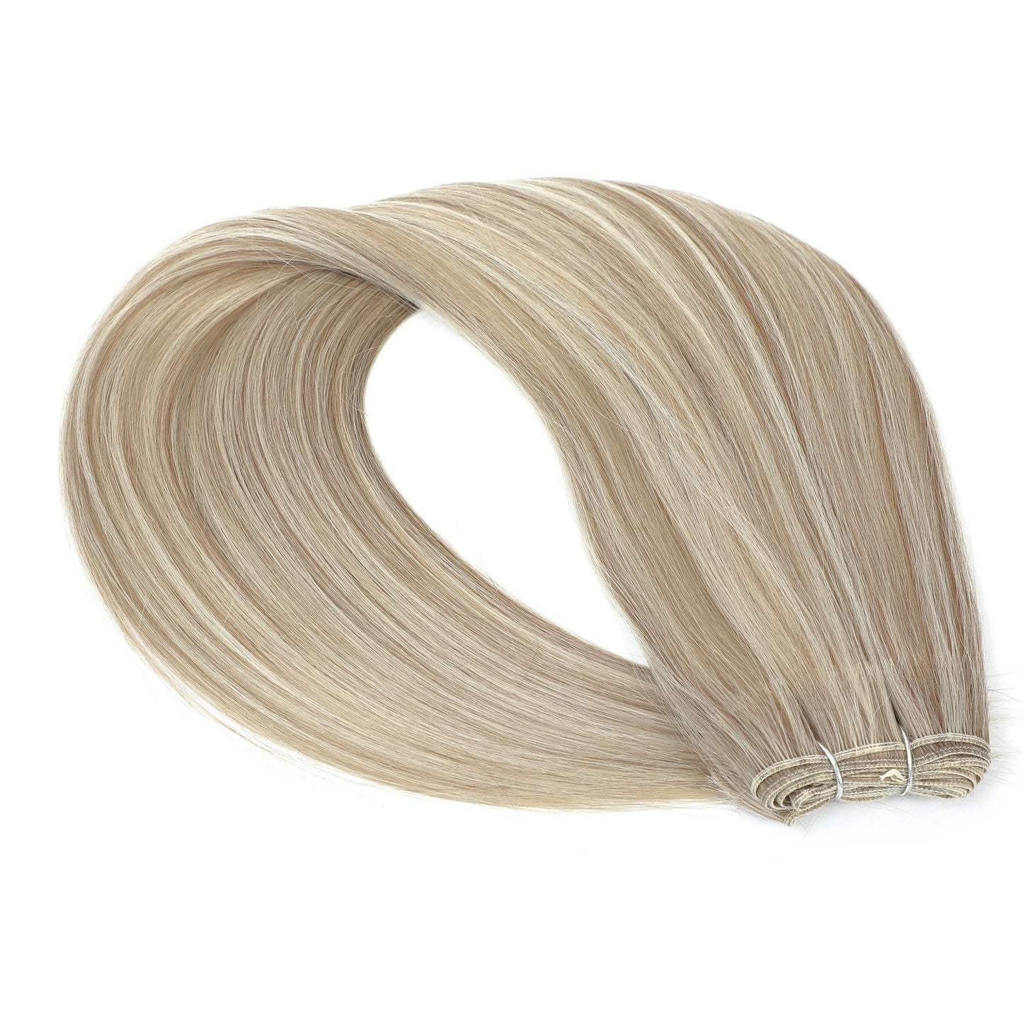 Extensiones de cabello sintético súper largo natural de salón, cabello lacio Yaki.