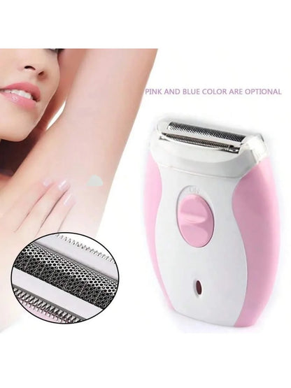 Barbeador elétrico recarregável para mulheres, máquina depiladora facial sem fio, aparador de biquíni, pernas, barbeador elétrico