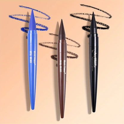 Delineador de ojos líquido de larga duración, resistente al agua y a las manchas, para mujer, cosmético profesional de alta calidad.