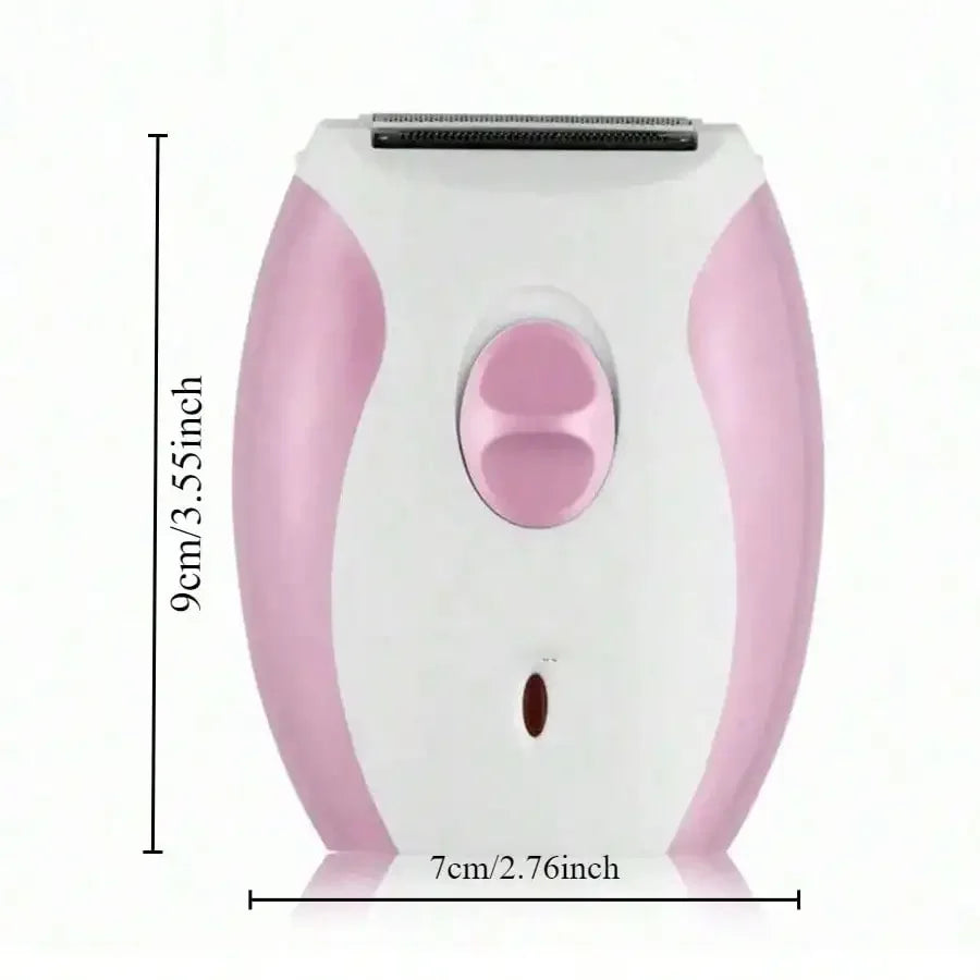 Barbeador elétrico recarregável para mulheres, máquina depiladora facial sem fio, aparador de biquíni, pernas, barbeador elétrico