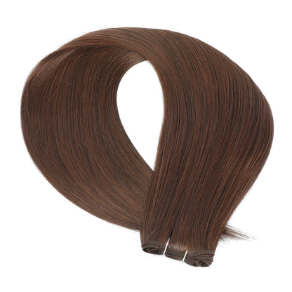 Extensiones de cabello sintético súper largo natural de salón, cabello lacio Yaki.